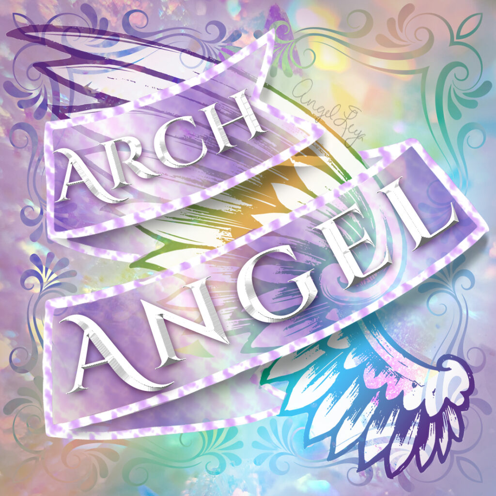 Archangel banner over wing